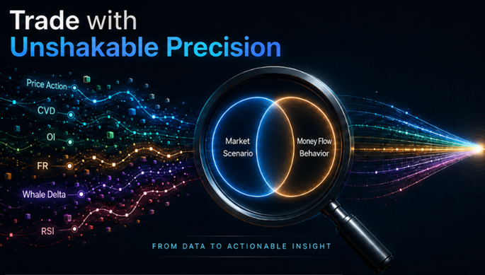 Reading the Market with Precision:
How Order Flow Scenarios and Capital Flow Regimes Work Together