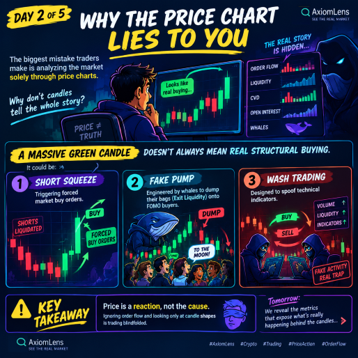 Day 2 of 5 | Why the Price Chart Lies to You
