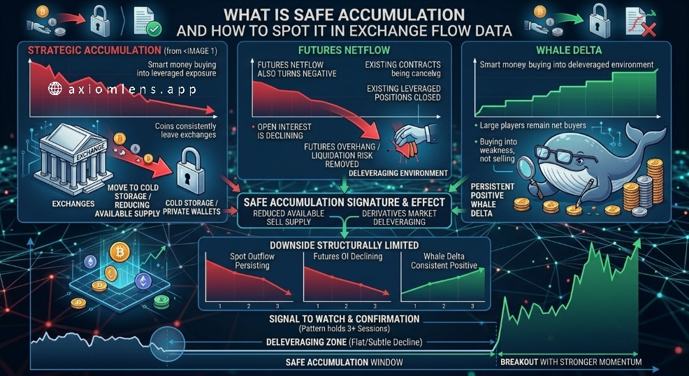 What is Safe Accumulation and How to Spot It in Exchange Flow Data