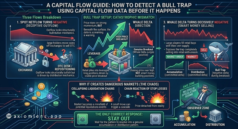 How to Detect a Bull Trap Using Capital Flow Data Before It Happens