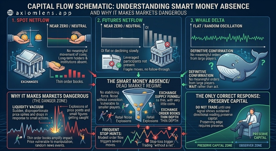 What is Smart Money Absence and Why It Makes Markets Dangerous