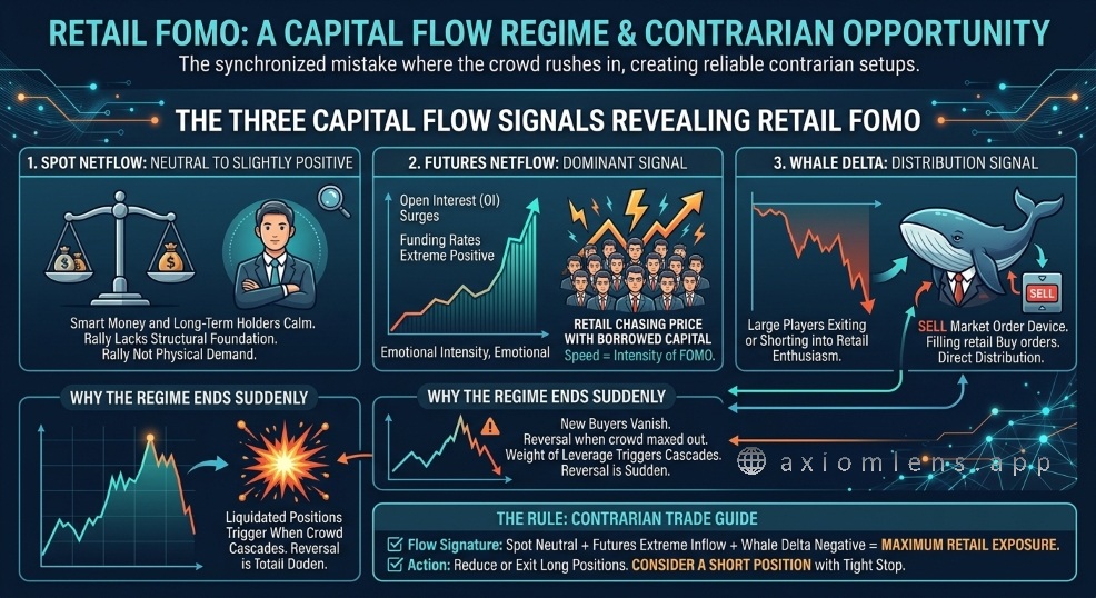 How to Identify Retail FOMO Through Exchange Flow Data — And Trade Against It?
